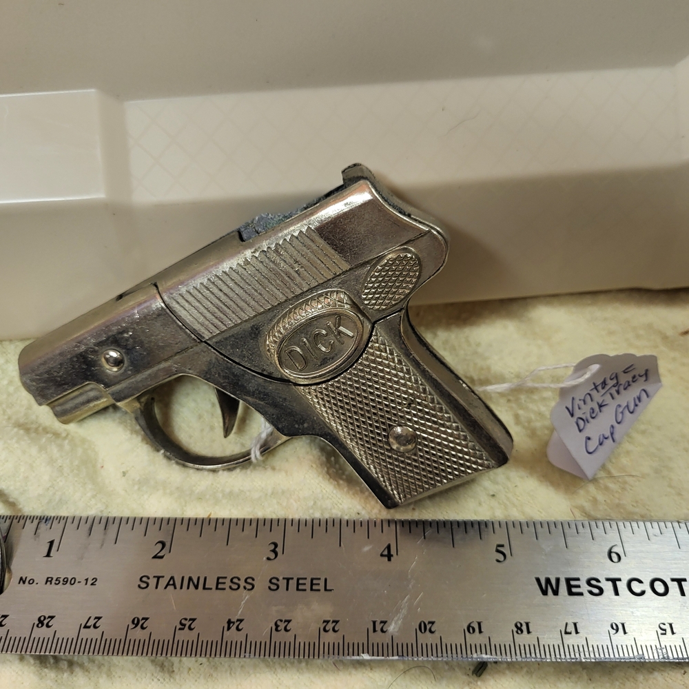 Dick Tracy Vintage Diecast Cap Gun